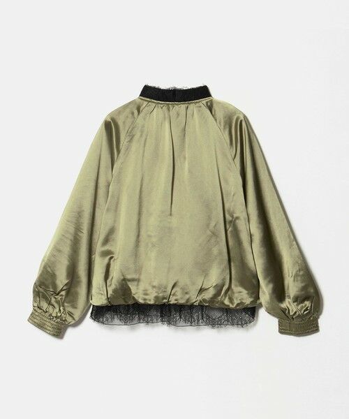 UNITED ARROWS / ユナイテッドアローズ ブルゾン | ＜MARILYN MOON＞サテン レース リバーシブル ブルゾン | 詳細5
