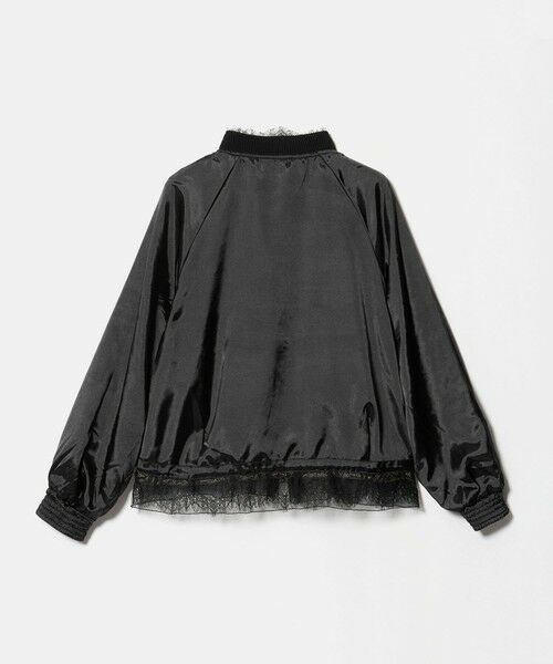 UNITED ARROWS / ユナイテッドアローズ ブルゾン | ＜MARILYN MOON＞サテン レース リバーシブル ブルゾン | 詳細14