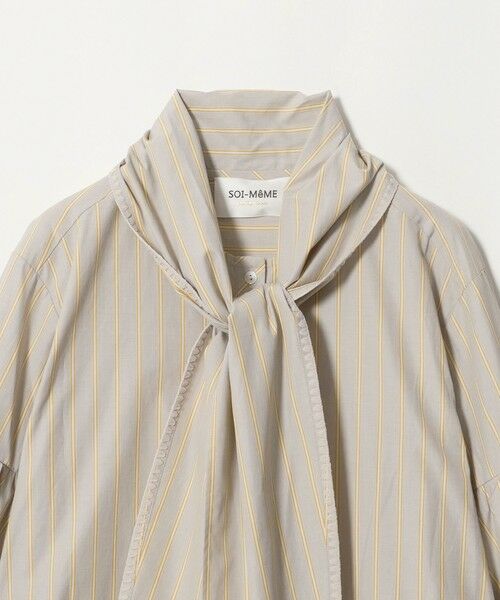 UNITED ARROWS / ユナイテッドアローズ Tシャツ | ＜MARILYN MOON＞ストライプ ボウタイ ブラウス | 詳細2