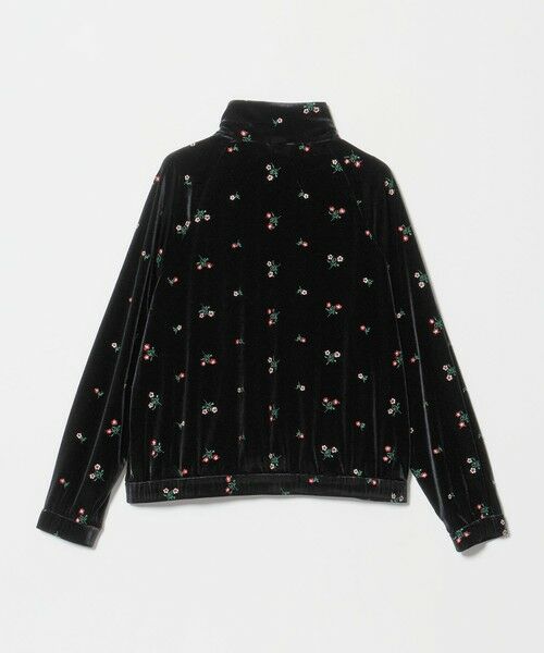 UNITED ARROWS / ユナイテッドアローズ その他トップス | ＜TICCA＞ベロア フラワー トラックジャケット | 詳細1