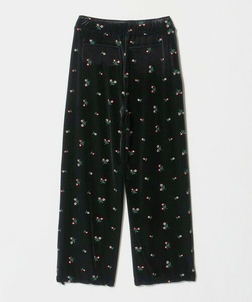 UNITED ARROWS / ユナイテッドアローズ その他パンツ | ＜TICCA＞ベロア フラワー エンブロイダリー  パンツ | 詳細1