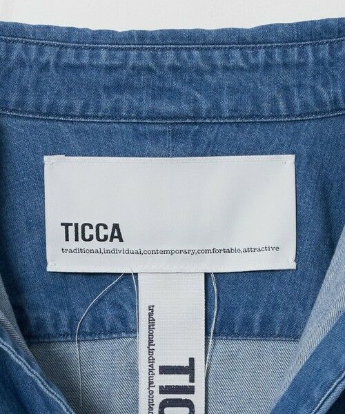 UNITED ARROWS / ユナイテッドアローズ シャツ・ブラウス | ＜TICCA＞プルオーバー デニムシャツ | 詳細6