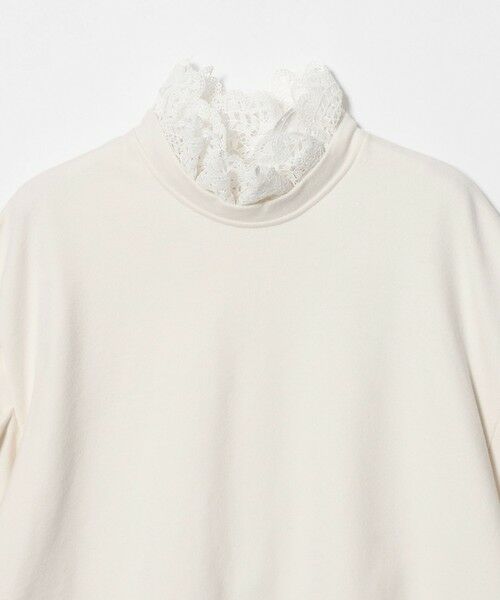UNITED ARROWS / ユナイテッドアローズ スウェット | 【別注】＜dahl’ia＞レース ドッキング スウェット ‐united LOVE project 2026 | 詳細11