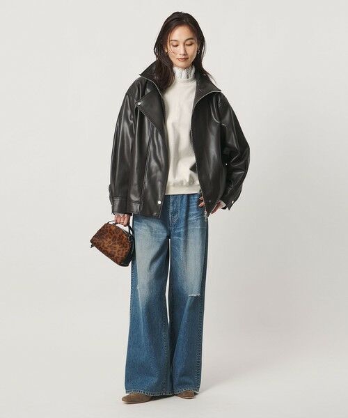 UNITED ARROWS / ユナイテッドアローズ スウェット | 【別注】＜dahl’ia＞レース ドッキング スウェット ‐united LOVE project 2026 | 詳細6