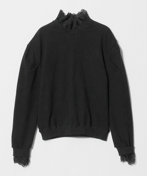 UNITED ARROWS / ユナイテッドアローズ スウェット | 【別注】＜dahl’ia＞レース ドッキング スウェット ‐united LOVE project 2026 | 詳細16