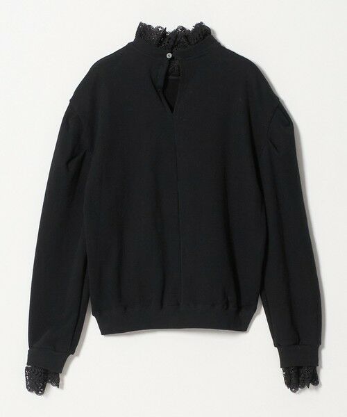UNITED ARROWS / ユナイテッドアローズ スウェット | 【別注】＜dahl’ia＞レース ドッキング スウェット ‐united LOVE project 2026 | 詳細17