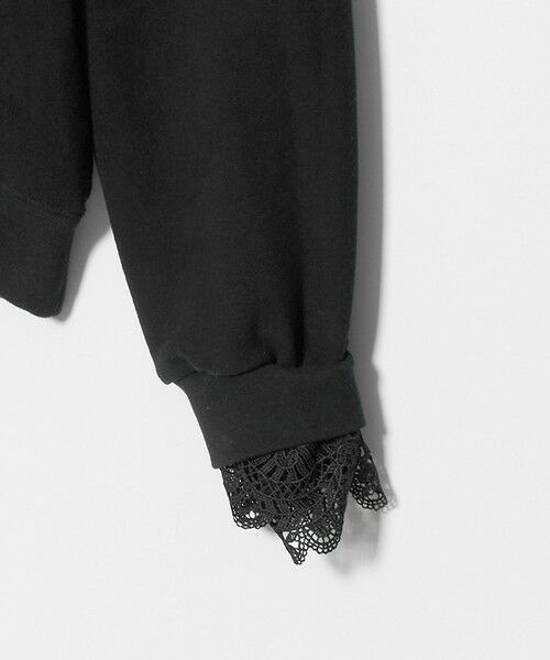 UNITED ARROWS / ユナイテッドアローズ スウェット | 【別注】＜dahl’ia＞レース ドッキング スウェット ‐united LOVE project 2026 | 詳細19