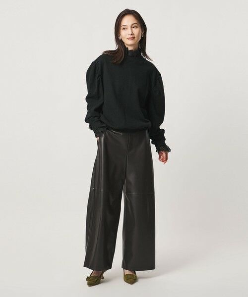UNITED ARROWS / ユナイテッドアローズ スウェット | 【別注】＜dahl’ia＞レース ドッキング スウェット ‐united LOVE project 2026 | 詳細15