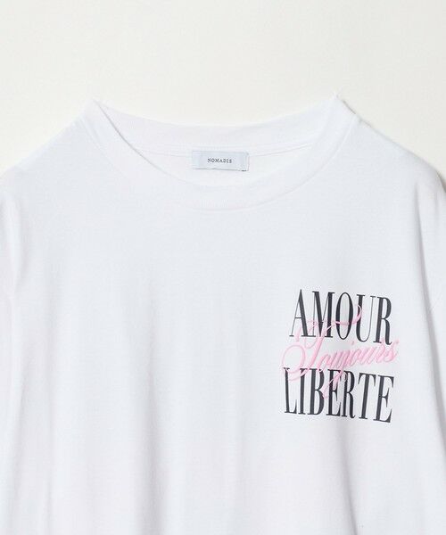 UNITED ARROWS / ユナイテッドアローズ Tシャツ | 【別注】＜NOMADIS＞AMOUR/L ロングスリーブ Tシャツ | 詳細2