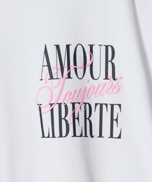 UNITED ARROWS / ユナイテッドアローズ Tシャツ | 【別注】＜NOMADIS＞AMOUR/L ロングスリーブ Tシャツ | 詳細5
