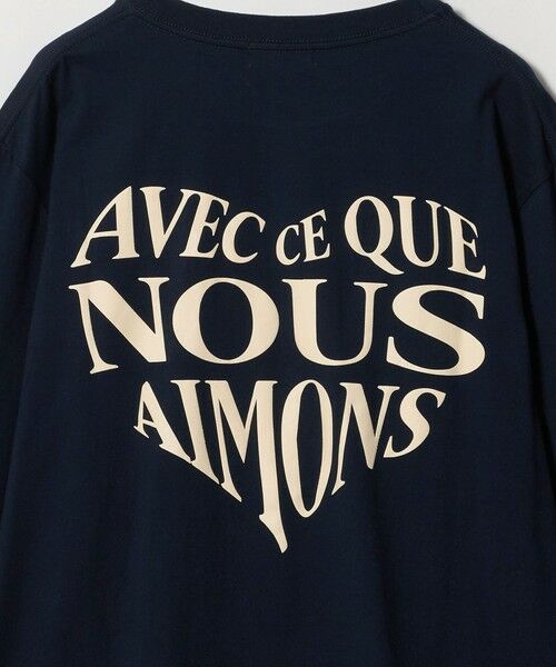 UNITED ARROWS / ユナイテッドアローズ Tシャツ | 【別注】＜NOMADIS＞AMOUR/H  ロングスリーブ Tシャツ | 詳細15