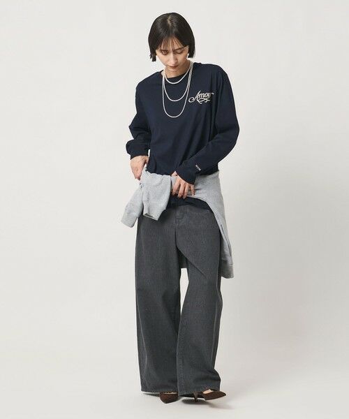 UNITED ARROWS / ユナイテッドアローズ Tシャツ | 【別注】＜NOMADIS＞AMOUR/H  ロングスリーブ Tシャツ | 詳細3