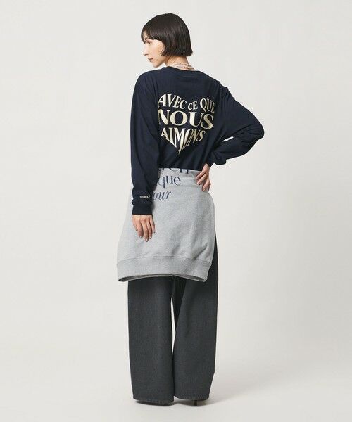 UNITED ARROWS / ユナイテッドアローズ Tシャツ | 【別注】＜NOMADIS＞AMOUR/H  ロングスリーブ Tシャツ | 詳細4