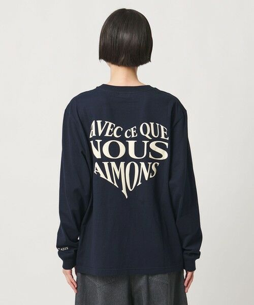 UNITED ARROWS / ユナイテッドアローズ Tシャツ | 【別注】＜NOMADIS＞AMOUR/H  ロングスリーブ Tシャツ | 詳細7