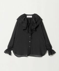 UNITED ARROWS / ユナイテッドアローズ シャツ・ブラウス | 【別注】＜dahl’ia＞フリル ドレープ ブラウス