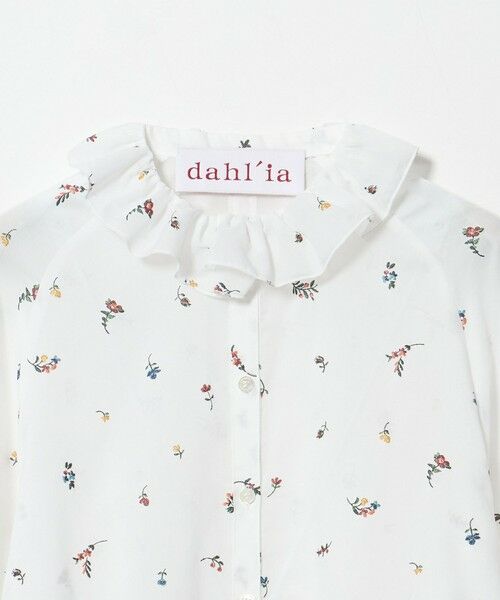 UNITED ARROWS / ユナイテッドアローズ シャツ・ブラウス | 【別注】＜dahl’ia＞フラワー フリル ブラウス | 詳細2