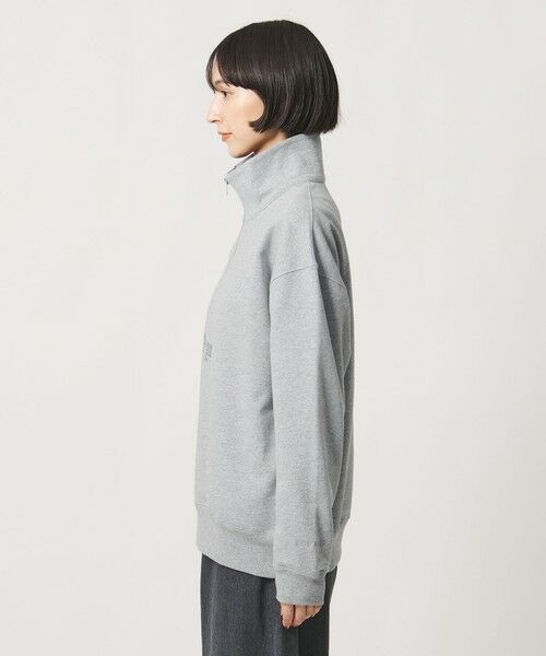UNITED ARROWS / ユナイテッドアローズ スウェット | 【別注】＜NOMADIS＞ハーフジップ スウェット ‐united LOVE project 2026 | 詳細7