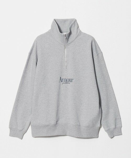 UNITED ARROWS / ユナイテッドアローズ スウェット | 【別注】＜NOMADIS＞ハーフジップ スウェット ‐united LOVE project 2026 | 詳細9