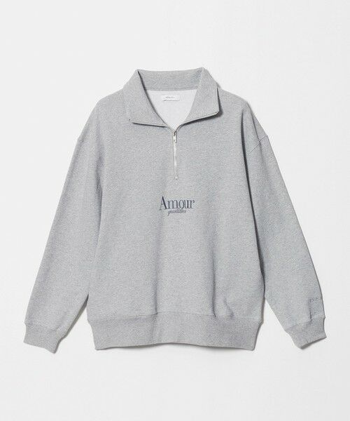 UNITED ARROWS / ユナイテッドアローズ スウェット | 【別注】＜NOMADIS＞ハーフジップ スウェット ‐united LOVE project 2026 | 詳細18