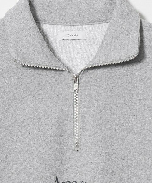 UNITED ARROWS / ユナイテッドアローズ スウェット | 【別注】＜NOMADIS＞ハーフジップ スウェット ‐united LOVE project 2026 | 詳細19