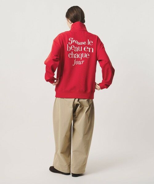 UNITED ARROWS / ユナイテッドアローズ スウェット | 【別注】＜NOMADIS＞ハーフジップ スウェット ‐united LOVE project 2026 | 詳細26