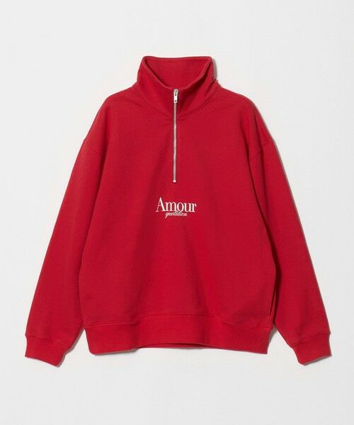 UNITED ARROWS / ユナイテッドアローズ スウェット | 【別注】＜NOMADIS＞ハーフジップ スウェット ‐united LOVE project 2026 | 詳細29