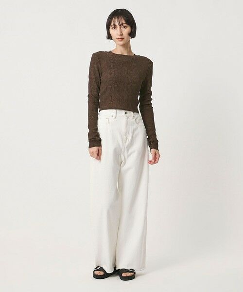UNITED ARROWS / ユナイテッドアローズ カットソー | ＜TO UNITED ARROWS＞プリーツ ロングスリーブ カットソー | 詳細7