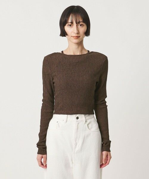 UNITED ARROWS / ユナイテッドアローズ カットソー | ＜TO UNITED ARROWS＞プリーツ ロングスリーブ カットソー | 詳細9