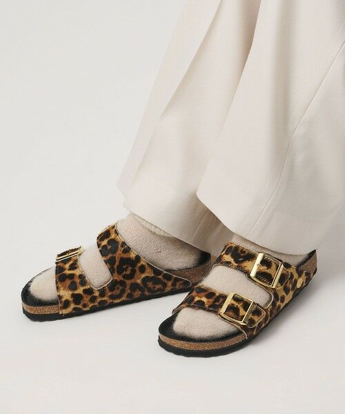 UNITED ARROWS / ユナイテッドアローズ サンダル | 【国内EXCLUSIVE】＜BIRKENSTOCK＞ARIZONA レオパード サンダル | 詳細1