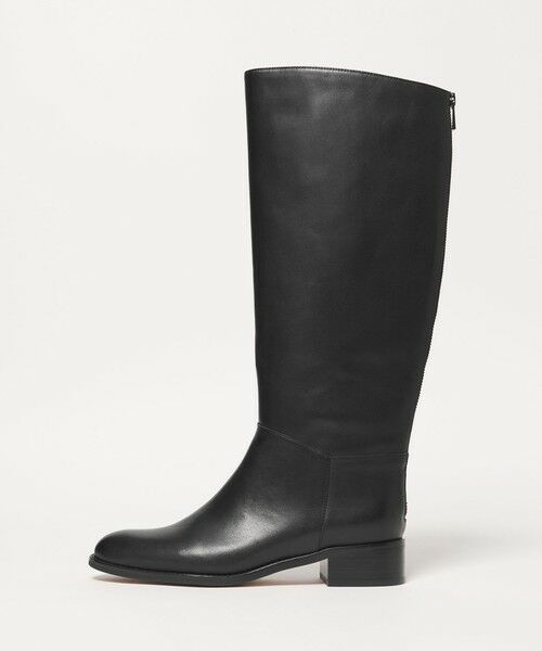 UNITED ARROWS / ユナイテッドアローズ ブーツ(ロング丈) | バックジップ ジョッキー ロングブーツ | 詳細5