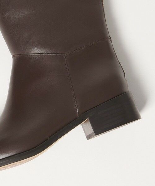 UNITED ARROWS / ユナイテッドアローズ ブーツ(ロング丈) | バックジップ ジョッキー ロングブーツ | 詳細20