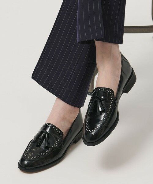 UNITED ARROWS / ユナイテッドアローズ フラットシューズ | スタッズ タッセル ローファー | 詳細2