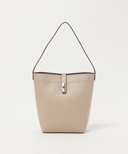 UNITED ARROWS / ユナイテッドアローズ ショルダーバッグ | クラスプ ワンハンドル ショルダーバッグ（BEIGE）
