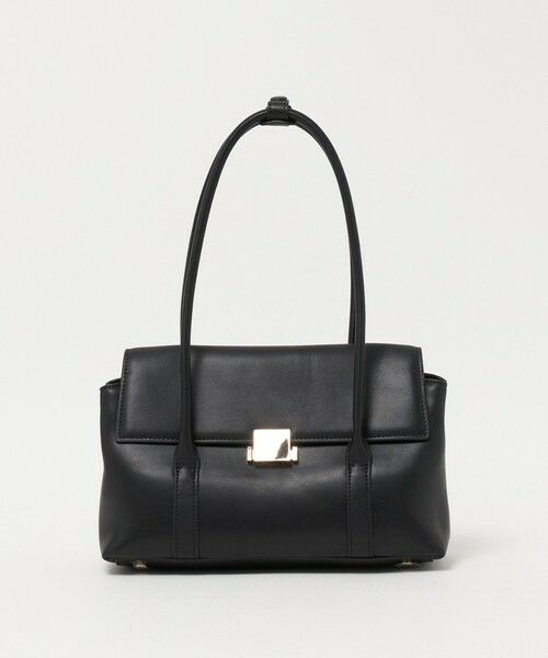 UNITED ARROWS / ユナイテッドアローズ トートバッグ | フラップ クラスプ トートバッグ（BLACK）