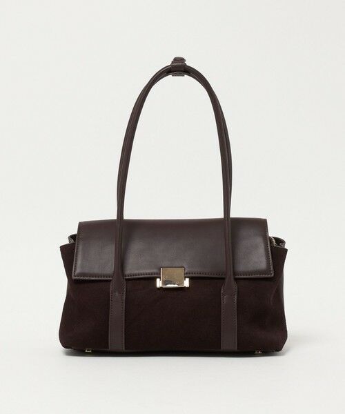 UNITED ARROWS / ユナイテッドアローズ トートバッグ | フラップ クラスプ トートバッグ（MD.BROWN）