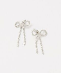 UNITED ARROWS / ユナイテッドアローズ ピアス・イヤリング | チェーンリボン ピアス