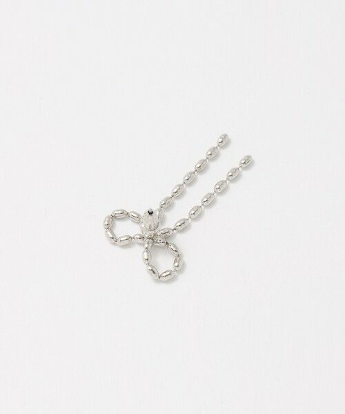 UNITED ARROWS / ユナイテッドアローズ ピアス・イヤリング | チェーンリボン ピアス | 詳細3