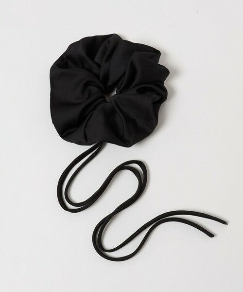 UNITED ARROWS / ユナイテッドアローズ ヘアゴム・シュシュ | ストリング シュシュ（BLACK）