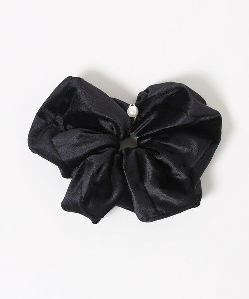 UNITED ARROWS / ユナイテッドアローズ ヘアゴム・シュシュ | VVN リング付き シュシュ（BLACK）