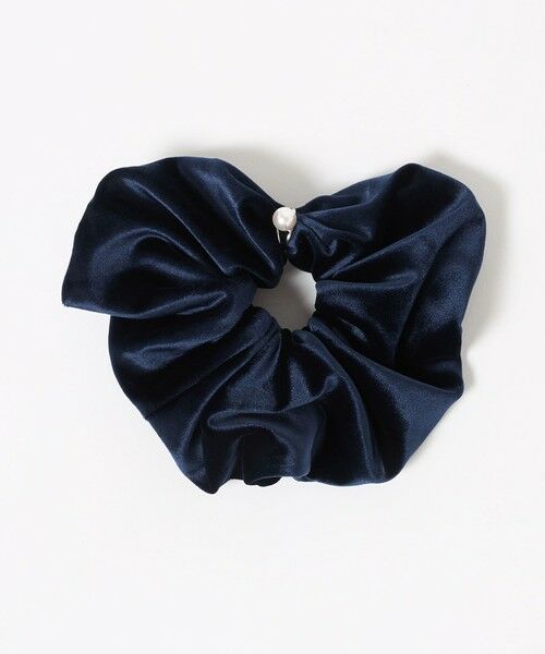 UNITED ARROWS / ユナイテッドアローズ ヘアゴム・シュシュ | VVN リング付き シュシュ（NAVY）