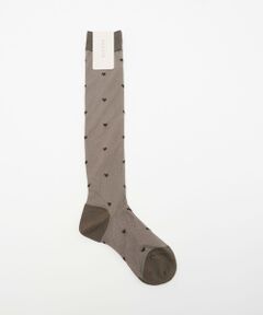 UNITED ARROWS / ユナイテッドアローズ ソックス | ＜babaco＞ハート シアー ハイソックス