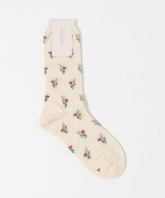 UNITED ARROWS / ユナイテッドアローズ ソックス | ＜babaco＞フラワー ソックス