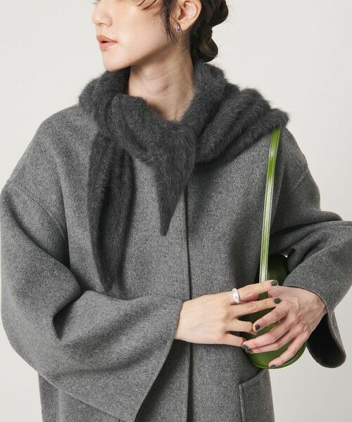 UNITED ARROWS / ユナイテッドアローズ マフラー・ショール・スヌード・ストール | フォックスカシミヤ トライアングル ストール | 詳細18