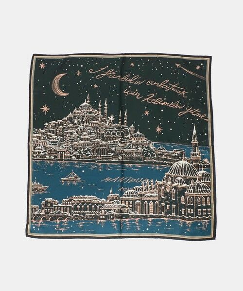 UNITED ARROWS / ユナイテッドアローズ バンダナ・スカーフ | ＜manipuri＞SILK 65×65 スカーフ 26FW | 詳細1