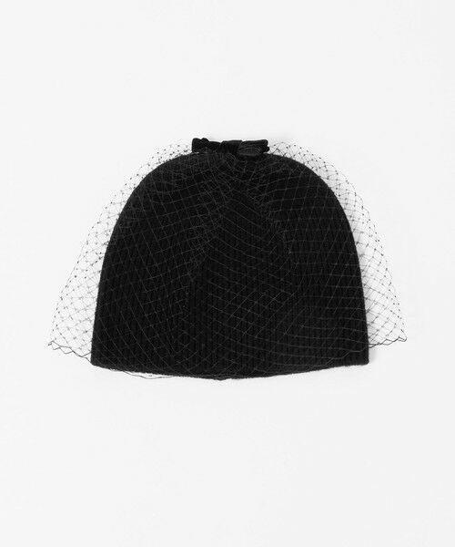 UNITED ARROWS / ユナイテッドアローズ ニットキャップ | チュール ビーニー（BLACK）