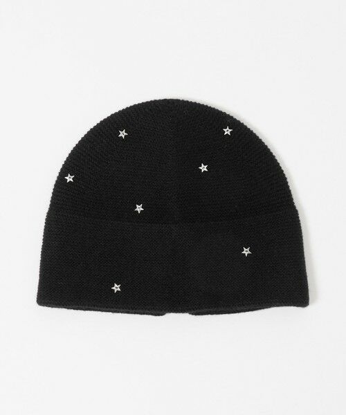 UNITED ARROWS / ユナイテッドアローズ ニットキャップ | スタービジュー ビーニー（BLACK）
