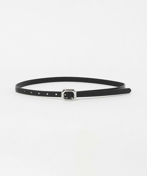 UNITED ARROWS / ユナイテッドアローズ ベルト・サスペンダー | ラウンド スクエア 15MM ベルト（SILVER）