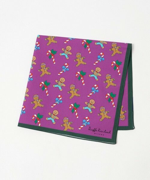 UNITED ARROWS / ユナイテッドアローズ バンダナ・スカーフ | ＜Dieffe Kinloch＞バンダナ 26FW（PURPLE）