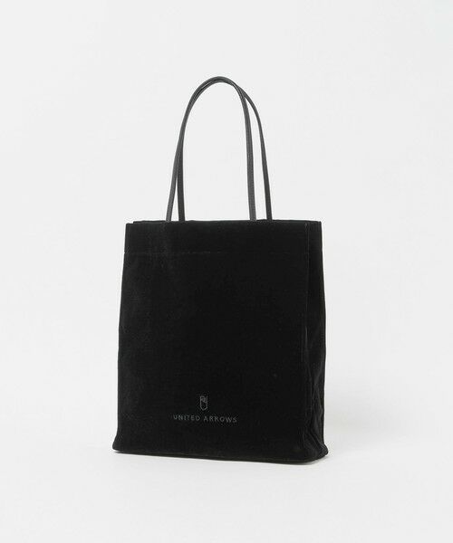 UNITED ARROWS / ユナイテッドアローズ トートバッグ | ベロア ロゴ トートバッグ | 詳細1