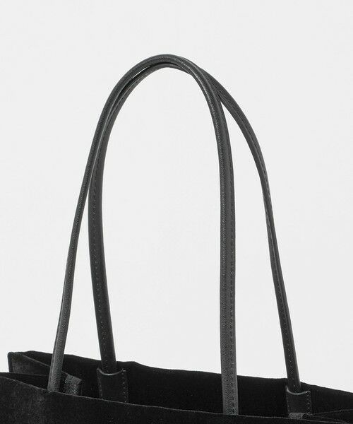 UNITED ARROWS / ユナイテッドアローズ トートバッグ | ベロア ロゴ トートバッグ | 詳細2